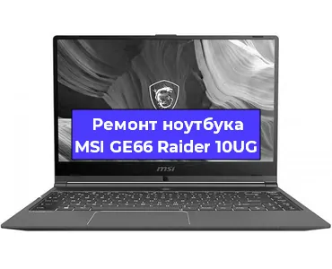 Чистка от пыли и замена термопасты на ноутбуке MSI GE66 Raider 10UG в Санкт-Петербурге